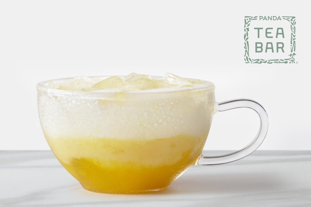 Panda Express Tea Bar will be serving a sparkling sorbet, based on a fizzy yogurt drink in Asia, at all its locations this July.