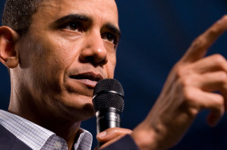 US President Barack Obama answers a question during a town hall meeting on jobs and the economy at Lorain County Community College, in Elyria, Ohio, January 22, 2010. File photo.