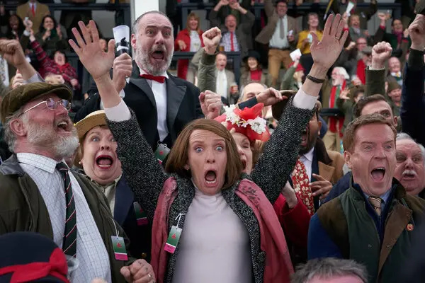 Toni Collette (center) in the film Toni Collette (center) in the film