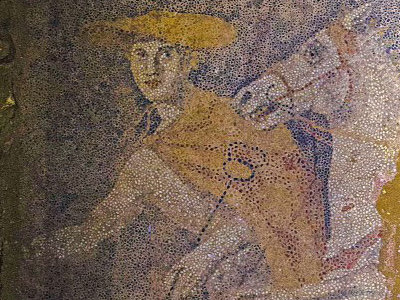 Mosaic found in Greek tomb dates from 4th century BC