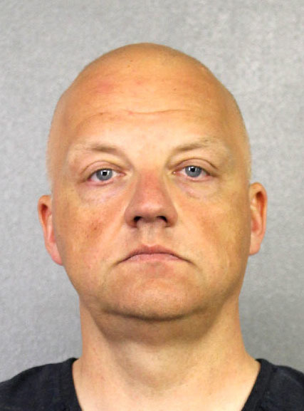 Volkswagen Arrest This photo provided by the Broward County Sheriff's Office shows Oliver Schmidt under arrest on Jan. 7, 2017. Schmidt, the general manager of the engineering and environmental office for Volkswagen America, was arrested in connection with the company's emissions-cheating scandal. He has an appearance in Miami Federal Court, Monday, Jan. 9, 2017.