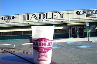 Mercer 7981 Off-Ramp commentator and shake sampler Jeff Girod liked Hadley's date shake.