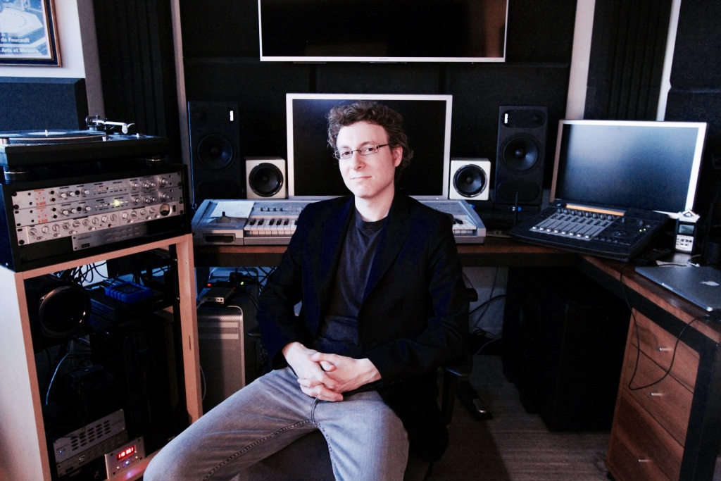 Nicholas Britell Composer Nicholas Britell in his studio.