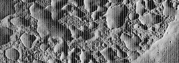 Volcanic activity on the moon produced this striking image, which is still being investigated.