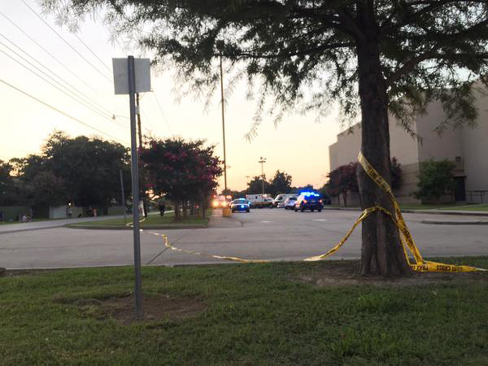 Movie Theater Shooting Police tape surrounds the scene following a shooting at a movie theater Thursday, July 23, 2015, in Lafayette, La. (Treylan Arceneaux via AP)