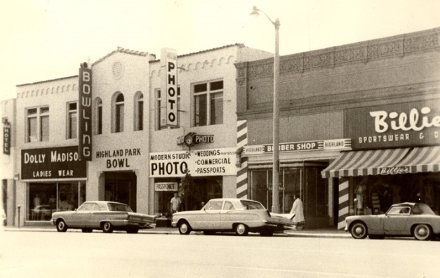 Highland Park Bowl before Mr. T's mid-century renovation. Highland Park Bowl before Mr. T's mid-century renovation.