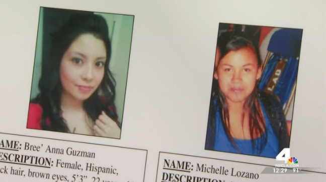 Los Angeles police and city officials announced two $50,000 rewards Tuesday for information leading to an arrest or arrests in connection with a pair of unsolved 2011 killings. The slayings of Michelle Lozano, 17, and Bree'Anna Guzman, 22, were initially thought to be unrelated.