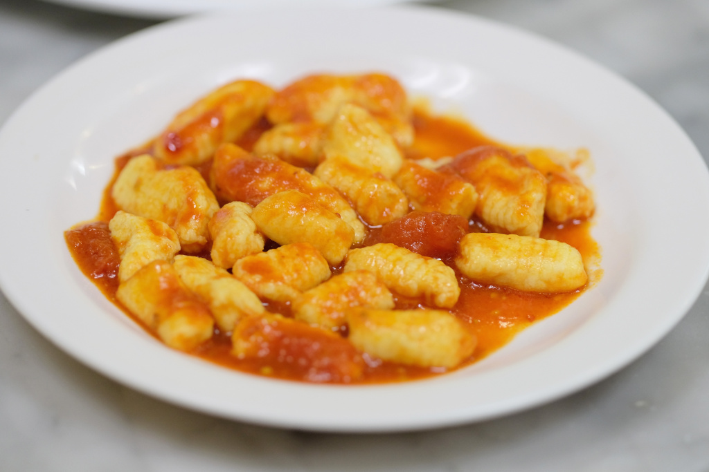 The 8th Annual New York Culinary Experience Presented By New York Magazine And The International Culinary Center - Day 1 Ricotta gnocchi during chef Missy Robbins's cooking class at the 8th Annual New York Culinary Experience on April 16, 2016.