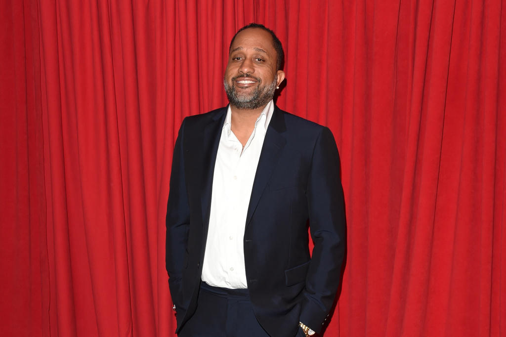 16th Annual AFI Awards - Arrivals BEVERLY HILLS, CA - JANUARY 08: Writer/producer Kenya Barris attends the 16th Annual AFI Awards at Four Seasons Hotel Los Angeles at Beverly Hills on January 8, 2016 in Beverly Hills, California. (Photo by Jason Merritt/Getty Images)