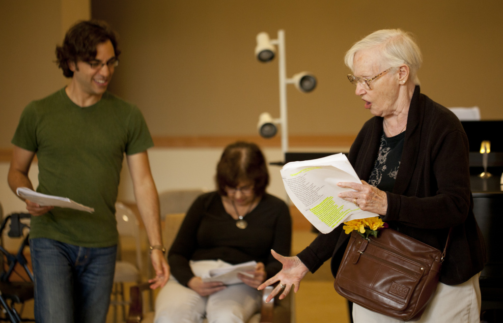 Ben Steinfeld (L), Lynette Loose (C) and Charlotte Fairchild (R) rehearse 'A Midsummer Night's Dream' in the documentary 'Still Dreaming.' Ben Steinfeld (L), Lynette Loose (C) and Charlotte Fairchild (R) rehearse 'A Midsummer Night's Dream' in the documentary 'Still Dreaming.'