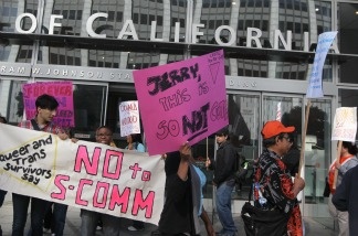 Protest against Secure Communities in San Francisco.