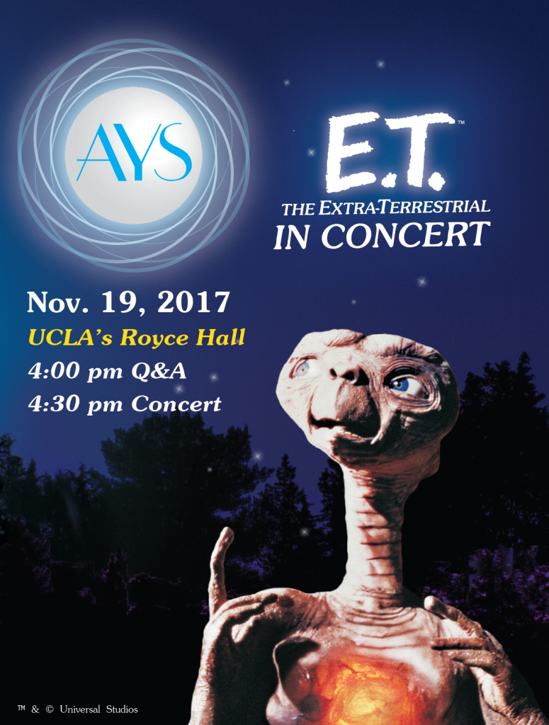 American Youth Symphony - E.T. The Extra-Terrestrial In Concert
