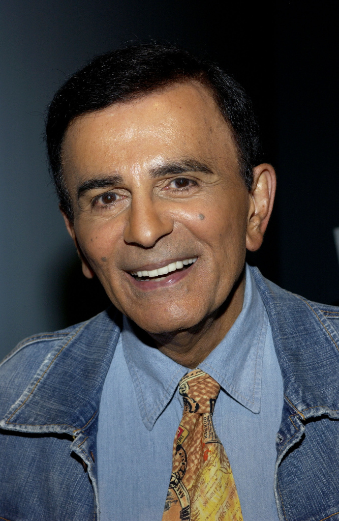 In this file photo, radio personality Casey Kasem arrives at the Golden Dads Awards ceremony at the Peterson Automotive Museum on June 15, 2005 in Los Angeles, California.
