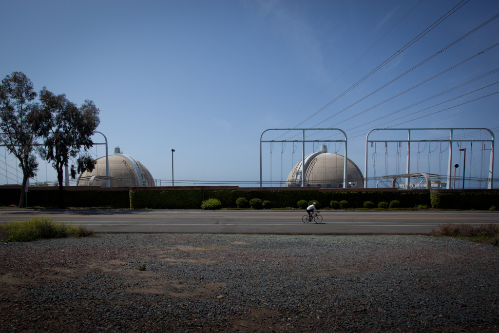 San Onofre Nuclear Generating Station The San Onofre Nuclear Generating Station has been offline since a radioactive steam leak in January 2012. U.S. Sen. Barbara Boxer wants the Justice Department to investigate if California utility executives deceived federal regulators about an equipment swap at the San Onofre nuclear power plant that eventually led to the radiation leak. (Photo: A cyclist rides past the San Onofre Nuclear Power Plant on April 6, 2012.)