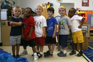 Mercer 19874 Friends in class, but when should parents broach the subject of race with their kids?