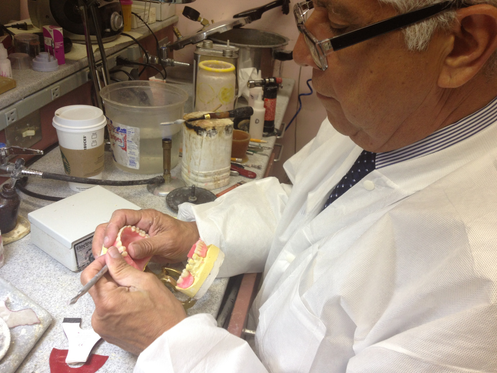 A denture lab in a Watts clinic provides South LA patients with a