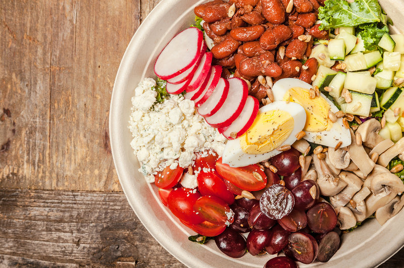 Everytable Cobb Salad Everytable's California Cobb Salad dish.