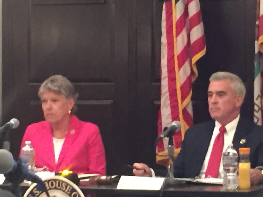 Veterans Telehealth Rep. Julia Brownley (D-CA 26th District) and Rep. Brad Wenstrup (R-OH 2nd District) held a Congressional committee meeting at the Camarillo Public Library to tell the public about advances in