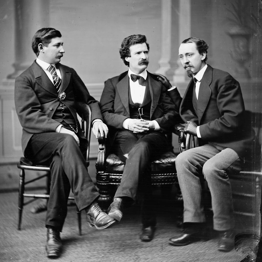 Mark Twain, c 1871