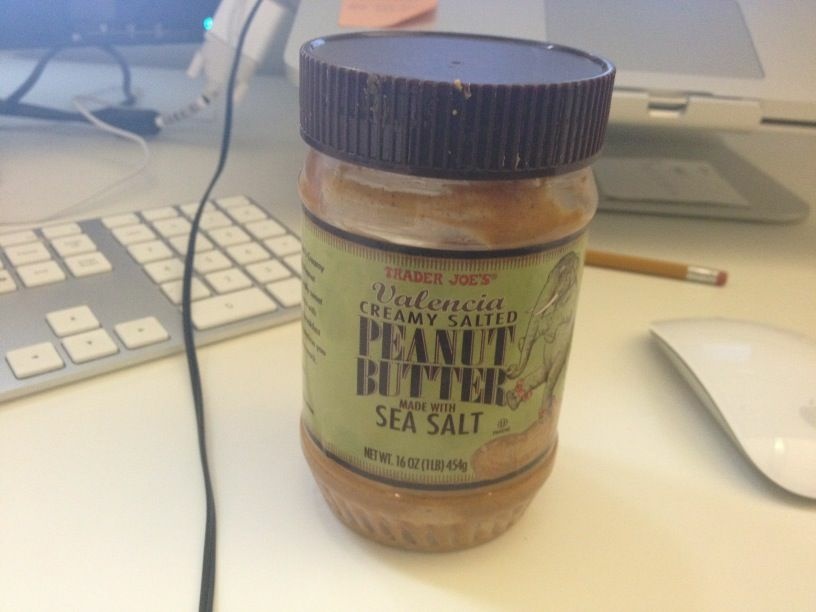 peanut butter Trader Joes peanut butter, which was recalled when the peanut plant it was produced in had a salmonella outbreak.