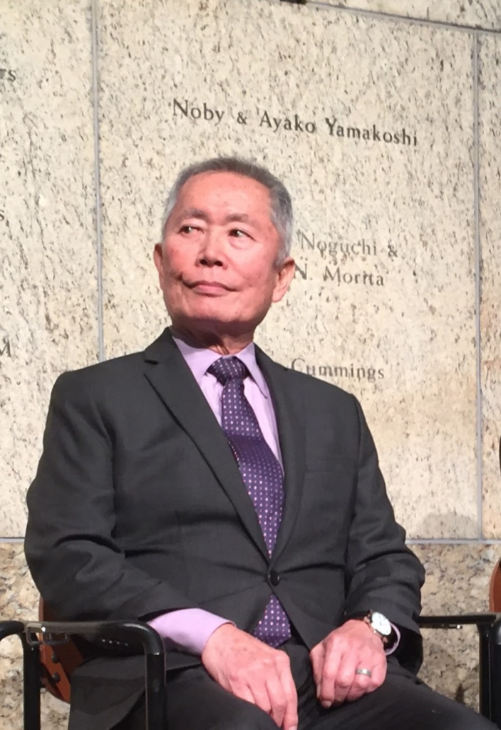 George Takei helped to mark the 75th anniversary of the signing of Executive Order 9066 which paved the way for the incarceration of Japanese-Americans during World War II. George Takei helped to mark the 75th anniversary of the signing of Executive Order 9066 which paved the way for the incarceration of Japanese-Americans during World War II.