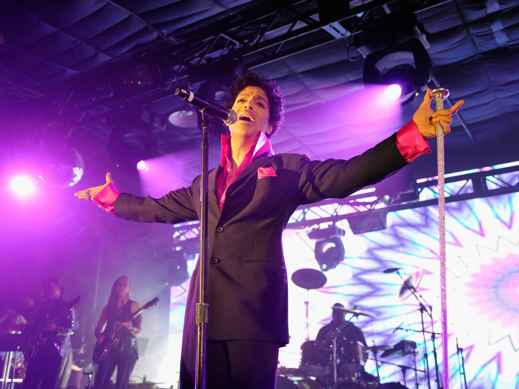 Prince performs live at SXSW in 2013.