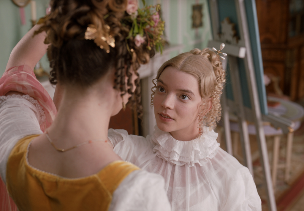 Anya Taylor-Joy stars as Emma Woodhouse in Anya Taylor-Joy stars as Emma Woodhouse in