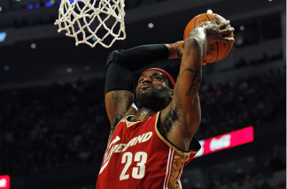 Cleveland Cavaliers forward LeBron James has already pocketed two league Most Valuable Player awards but has yet to win an NBA title.