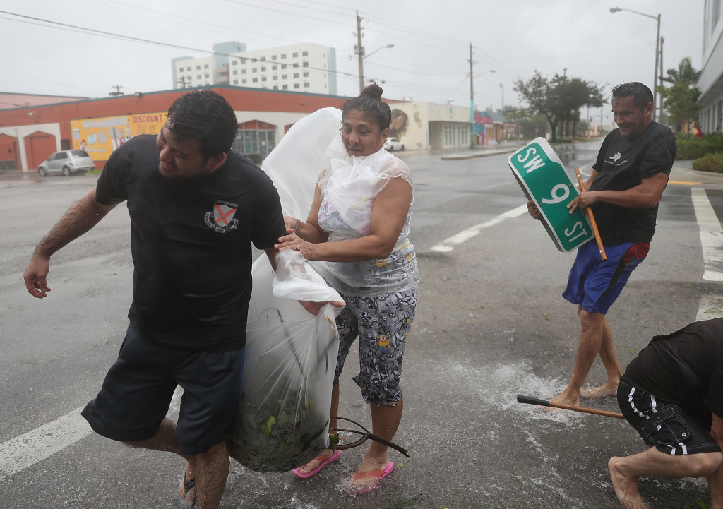 Powerful Hurricane Irma Slams Into Florida