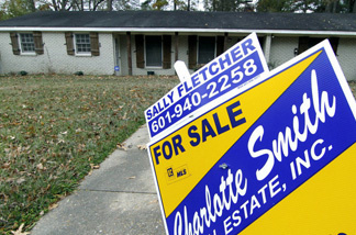 A home for sale in Jackson, Miss., earlier this month.