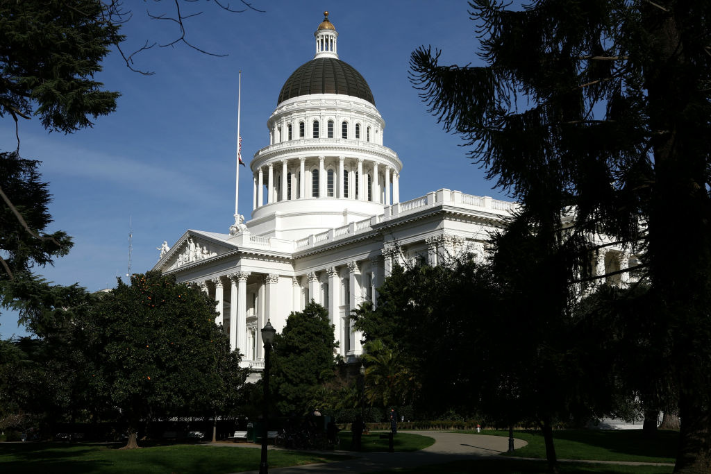 California Capitol generic A view of the California State Capitol February 19, 2009 in Sacramento, California.