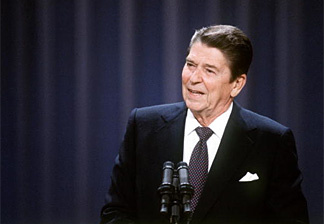 "I believe in the idea of amnesty for those who have put down roots and lived here, even though sometime back they may have entered illegally," Ronald Reagan said in 1984.