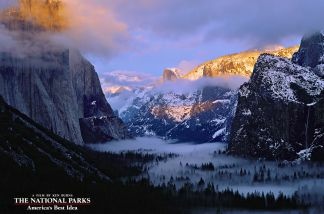 Mercer 5528 Yosemite Valley in winter, Yosemite National Park. As America's financial clock ticks toward a so-called sequester that would cut funding to countless government agencies, The Associated Press has obtained a National Park Service memo that compiles a list of potential effects at the country's most beautiful and historic places.