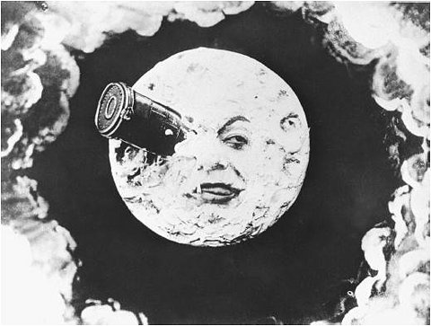 The man in the moon, but are there also beavers and unicorns there? The man in the moon, but are there also beavers and unicorns there?