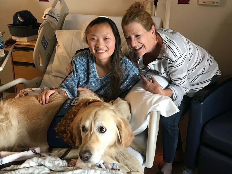 Elle Gargano, left, with her mother, Katie Gargano, at Spring Valley Hospital in Las Vegas. Elle Gargano, left, with her mother, Katie Gargano, at Spring Valley Hospital in Las Vegas.