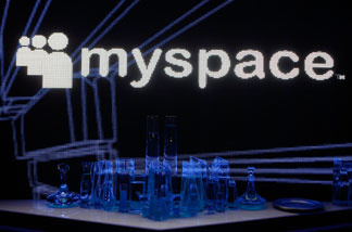 File: A general view of the atmosphere inside the Tron MySpace Party At Comic-Con 2010 San Diego on July 23, 2010 in San Diego.