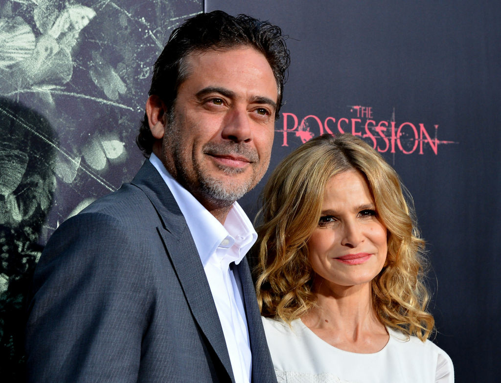 Actors Jeffrey Dean Morgan and Kyra Sedgwick arrives at the Premiere of Lionsgate Films' "The Possession" at ArcLight Cinemas on Aug. 28, 2012 in Hollywood.