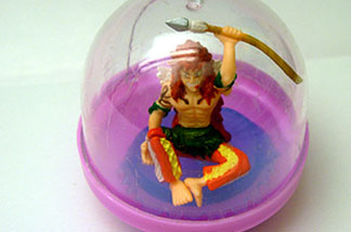 Mercer 5222 Wikipedia says gashapon is an onomatopoeia: