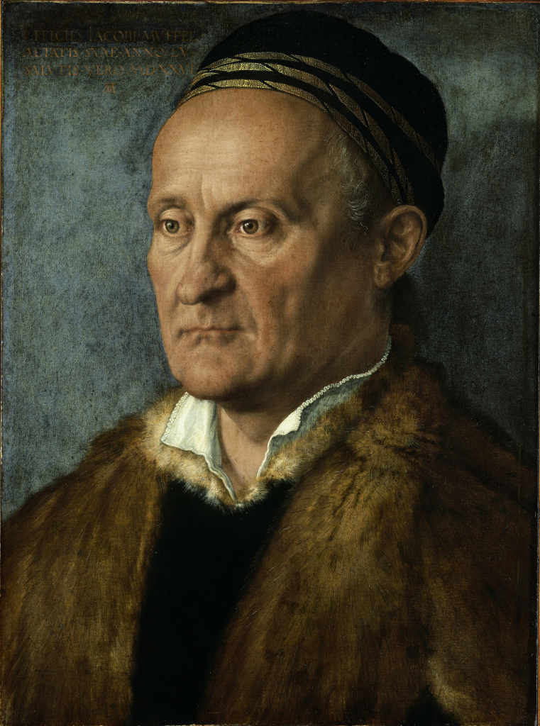 Albrecht Dürer, Portrait of Jakob Muffel, 1526 Albrecht Dürer, Portrait of Jakob Muffel, 1526