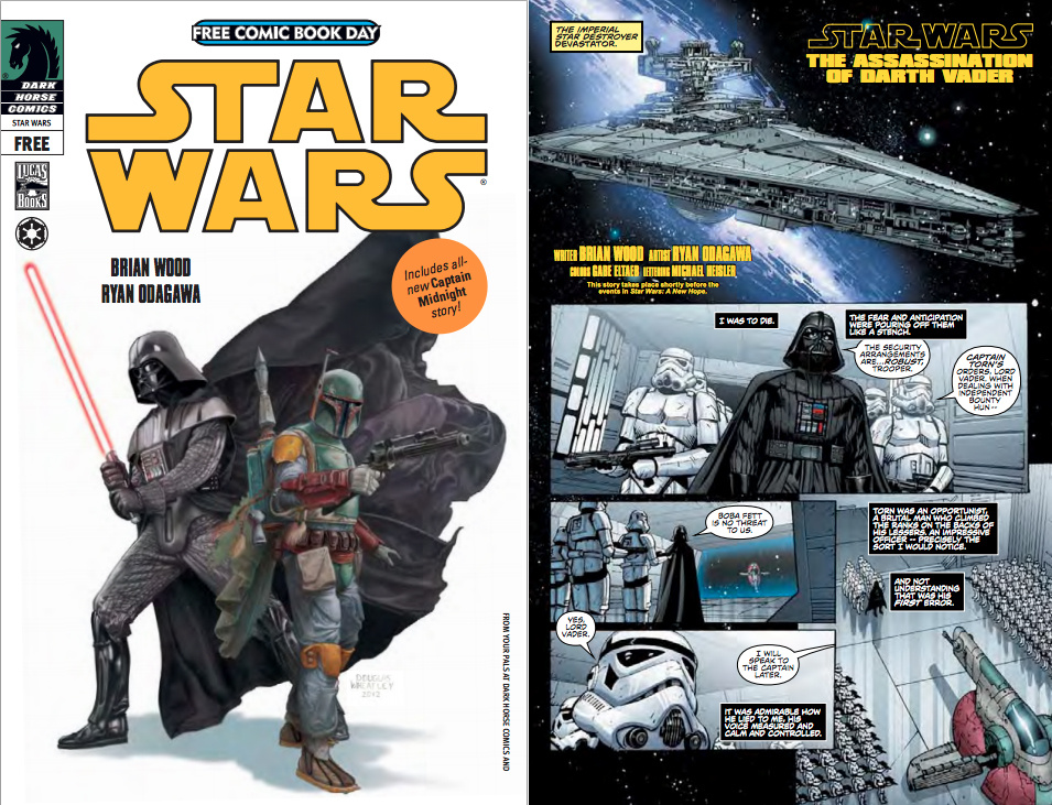 One of the available titles for Comic Book Day, May 4, 2013.