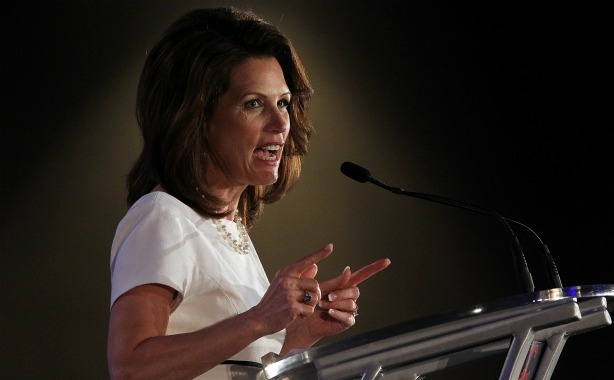 Mercer 18985 Republican presidential candidate U.S. Rep. Michele Bachmann (R-MN) speaks during the 2011 Republican Leadership Conference on June 17, 2011 in New Orleans, Louisiana.