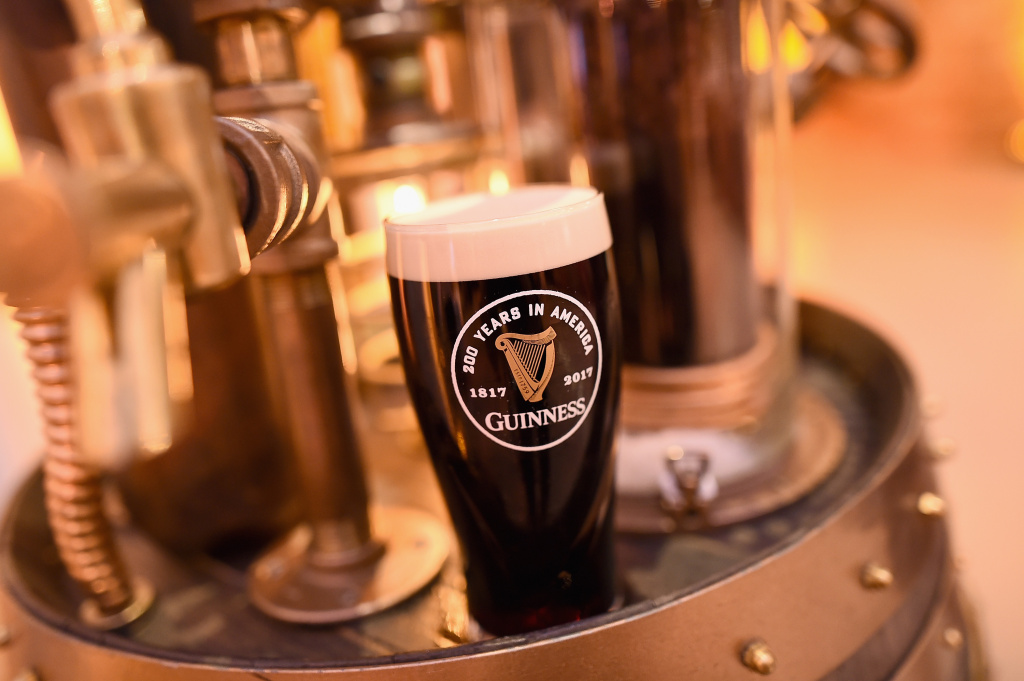 Guinness Open Gate Public House NYC Event Guinness celebrates 200 years since being exported to America at The Root on October 18, 2017 in New York City.