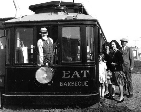 An undated photo of the Toonerville Trolley Sandwich Special, housed in an old streetcar at 1635 W. Manchester Ave. An undated photo of the Toonerville Trolley Sandwich Special, housed in an old streetcar at 1635 W. Manchester Ave.