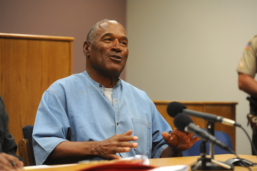 O.J. Simpson Granted Parole At Hearing O.J. Simpson attends a parole hearing at Lovelock Correctional Center on July 20, 2017 in Lovelock, Nevada.