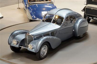 In this Monday Aug.2,2010 photo released by The Mullin Automotive Museum showing 1936 Bugatti Type 57SC Atlantic , one of only three ever made and went on display Tuesday at the Mullin Automotive Museum in Oxnard.