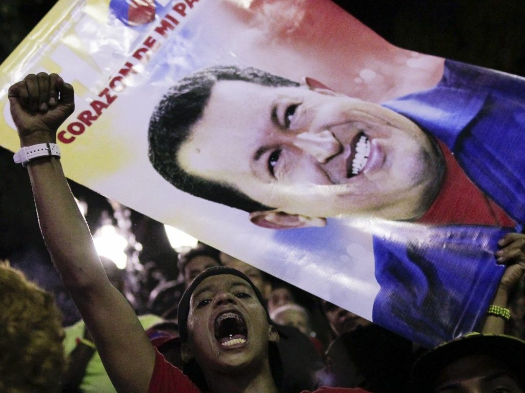 Supporters of Venezuelan President Hugo Chavez gathered late Tuesday at Bolivar Square in Caracas, Venezuela, to mourn him. Supporters of Venezuelan President Hugo Chavez gathered late Tuesday at Bolivar Square in Caracas, Venezuela, to mourn him.