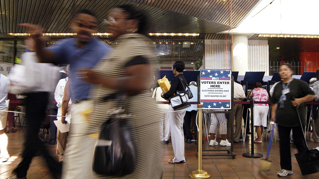 Latino voters go to the polls for early voting at the Miami-Dade Government Center on October 21, 2004 in Miami, Florida. A key constituency in Florida, many wondered how conservative Latinos would vote after now President-elect Trump's remarks on immigra Latino voters go to the polls for early voting at the Miami-Dade Government Center on October 21, 2004 in Miami, Florida. A key constituency in Florida, many wondered how conservative Latinos would vote after now President-elect Trump's remarks on immigration.