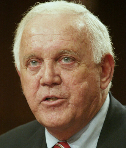 Former New Hampshire Sen. Warren Rudman.