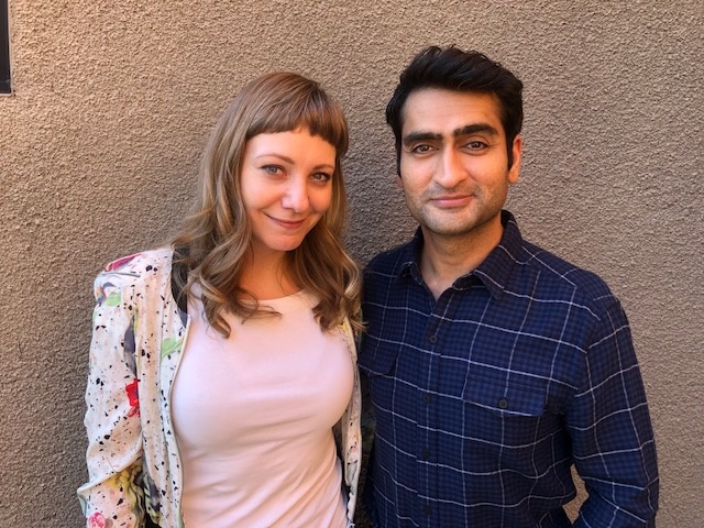 Emily V. Gordon and Kumail Nanjiani, screenwriters Emily V. Gordon and Kumail Nanjiani, Oscar-nominated screenwriters of