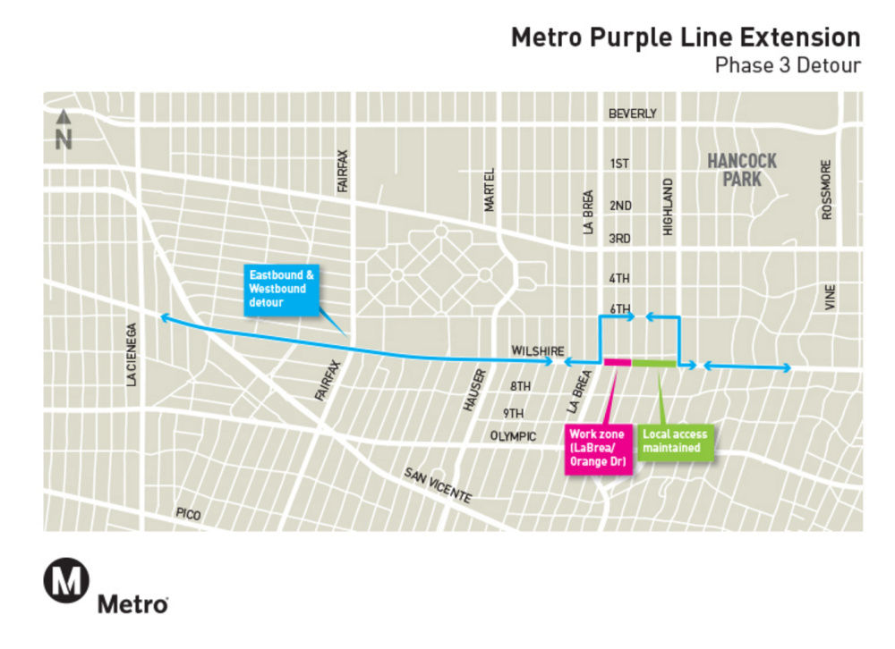 Phase 3 Detour WIlshire